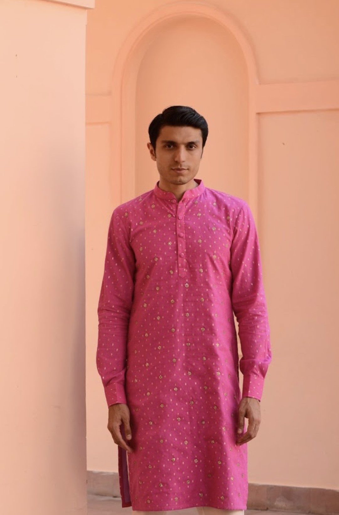 Hot Pink Draze Kurta