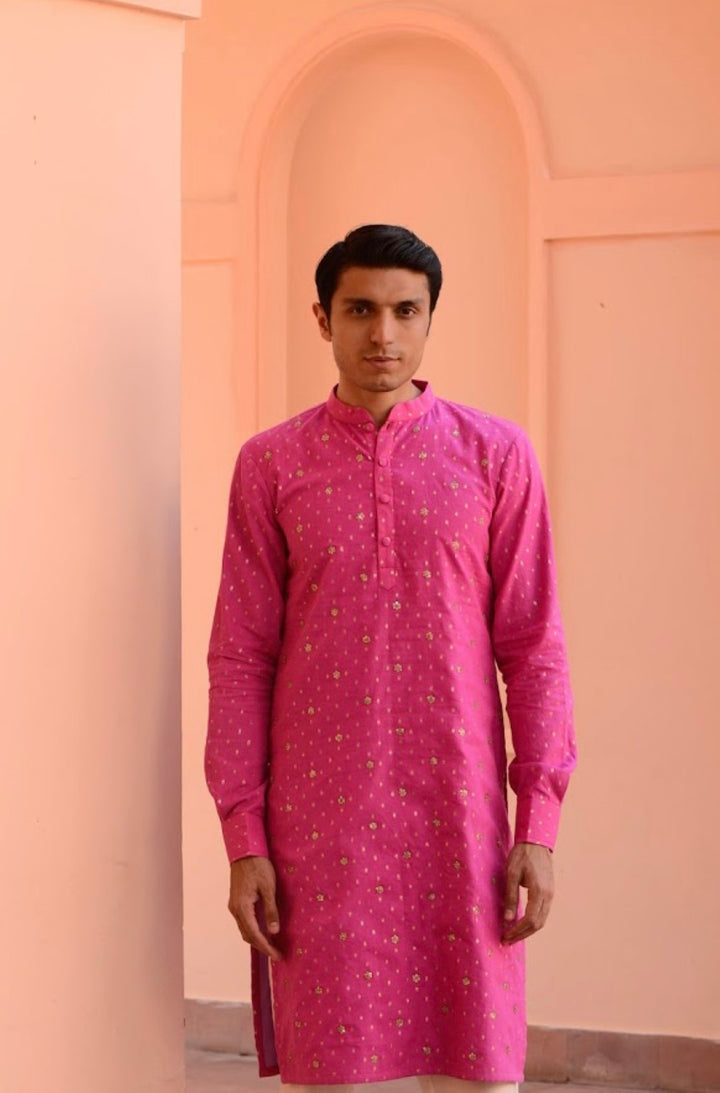 Hot Pink Draze Kurta