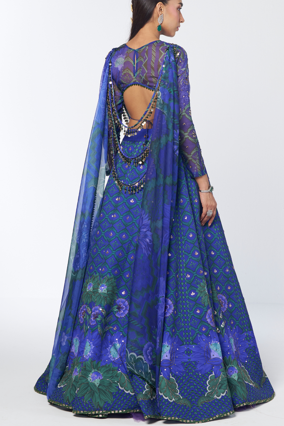 Dolly Drape  lehenga