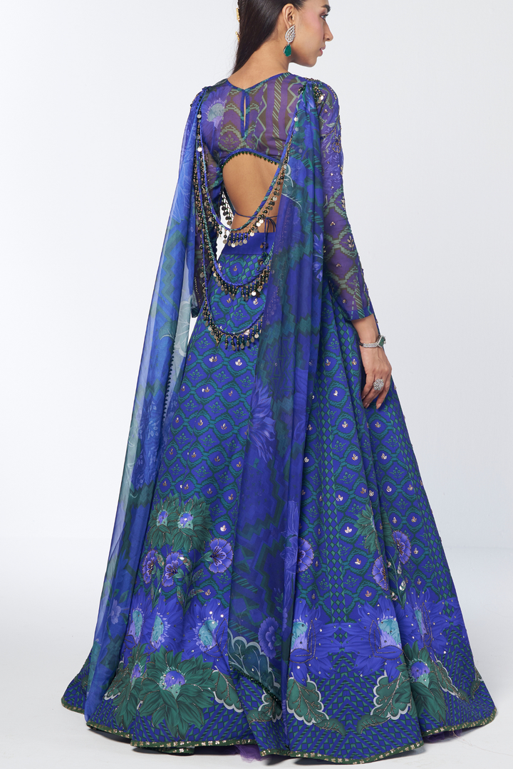 Dolly Drape  lehenga