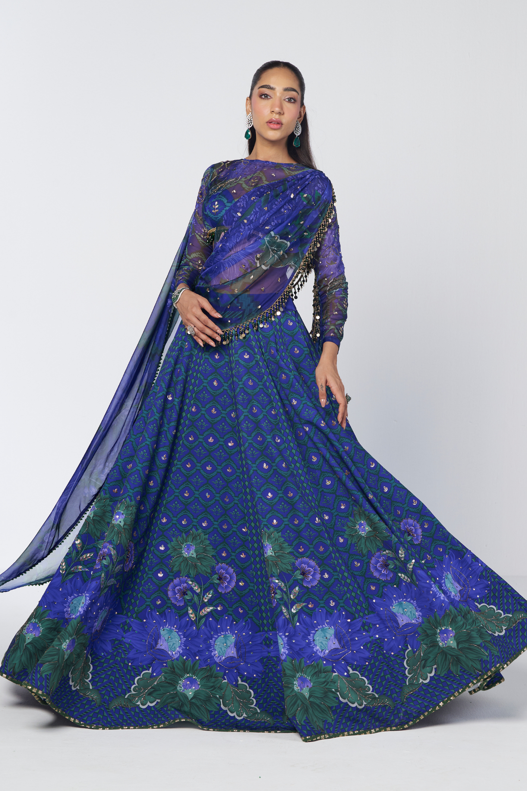Dolly Drape  lehenga