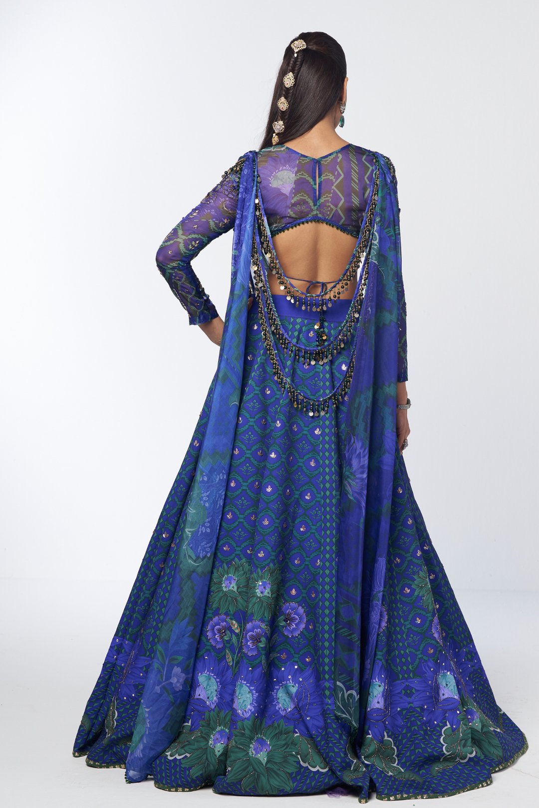Dolly Drape  lehenga