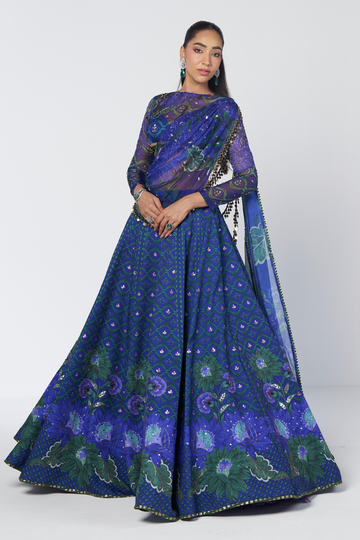 Dolly Drape  lehenga