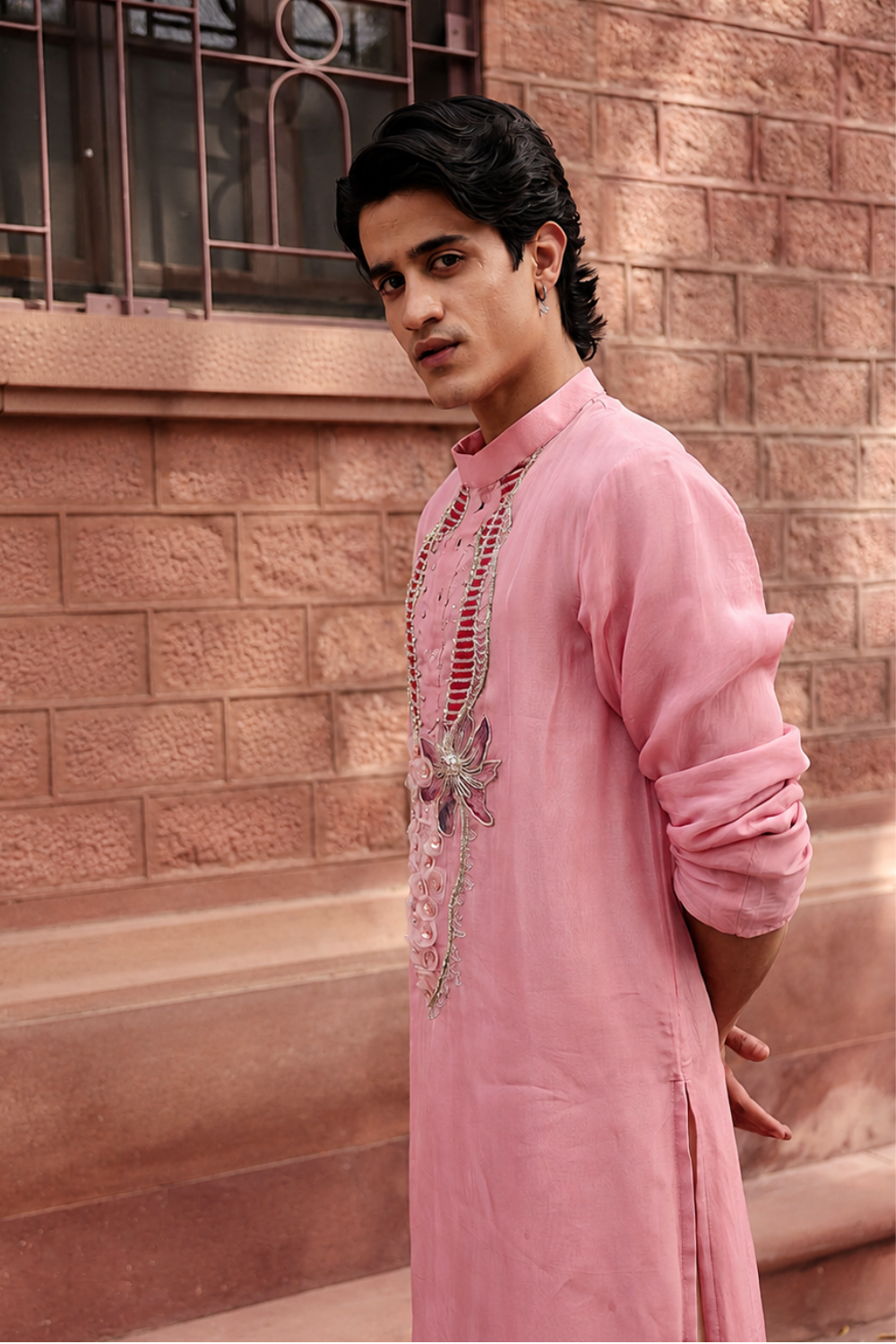 Blush Nawab kurta