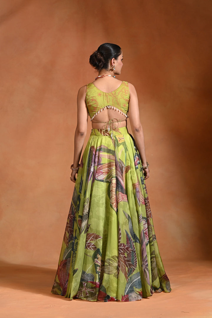 Kiwi Lehenga