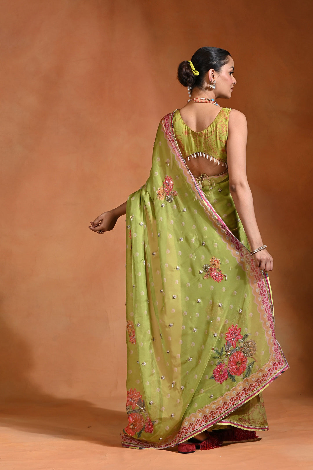Brat Floral Saree