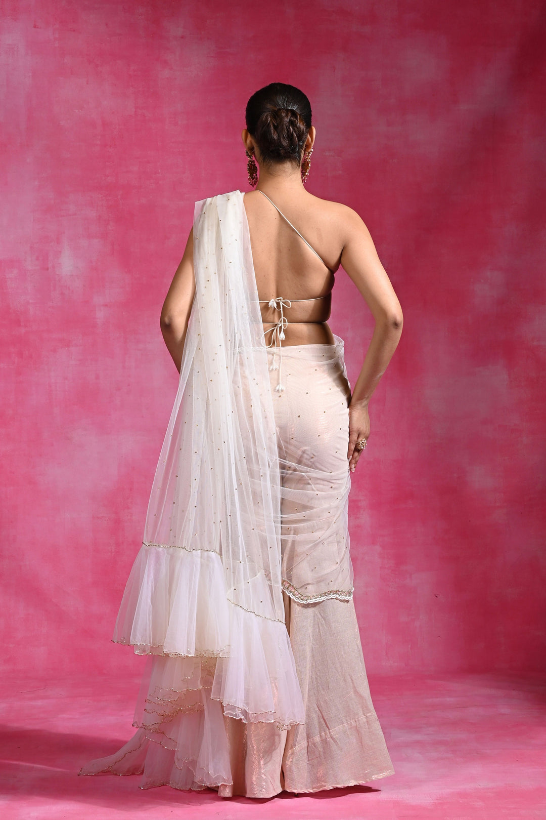 Ebony Haze Saree