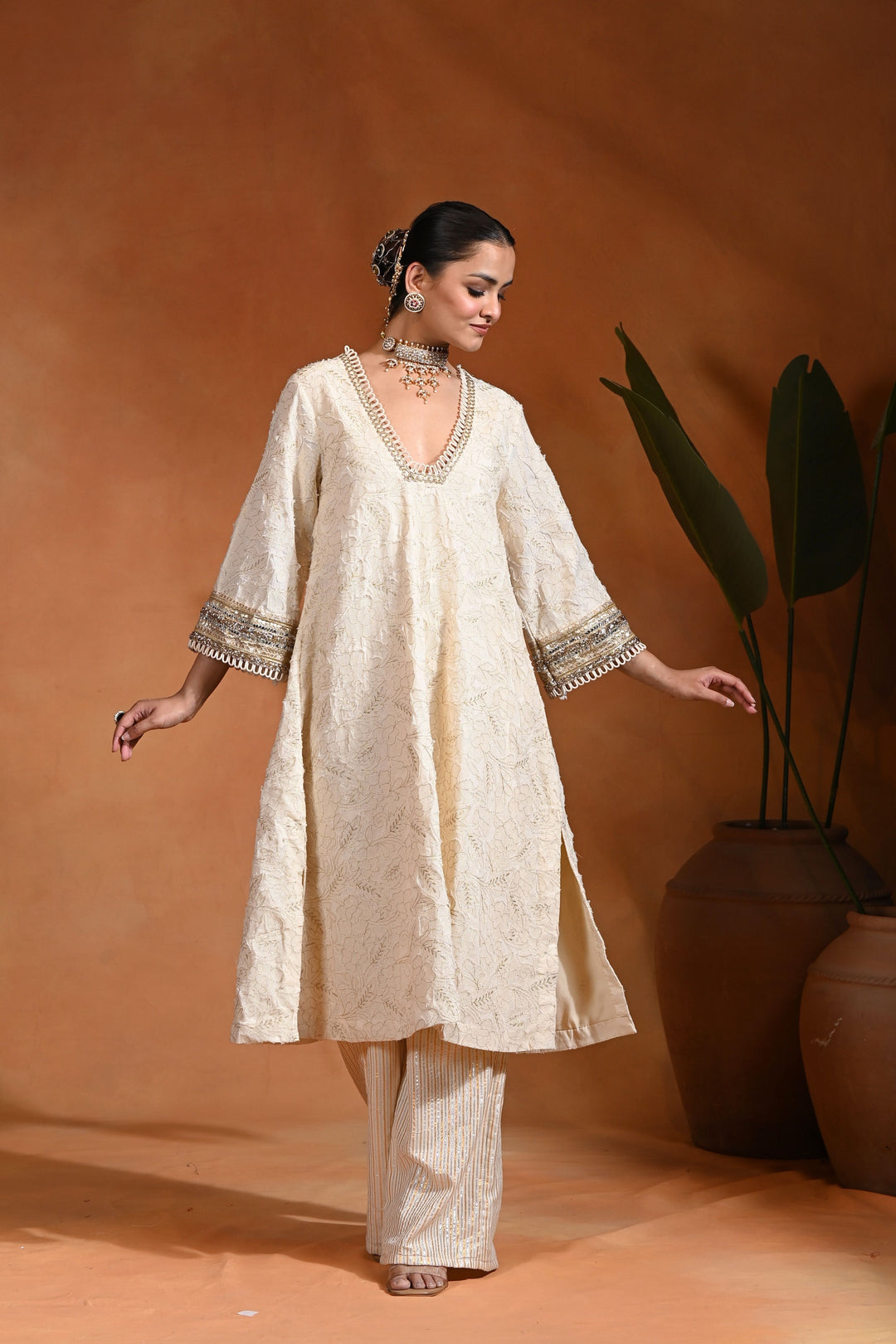 Ivory Shubhra Set