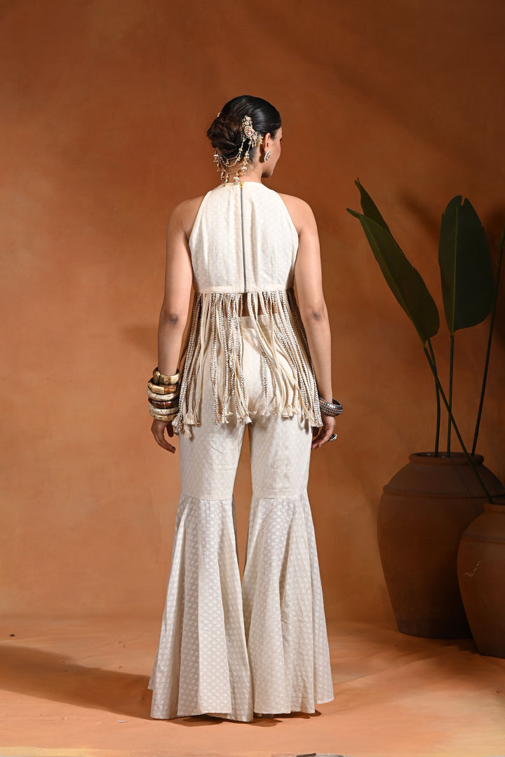 Ivory Chamcham set