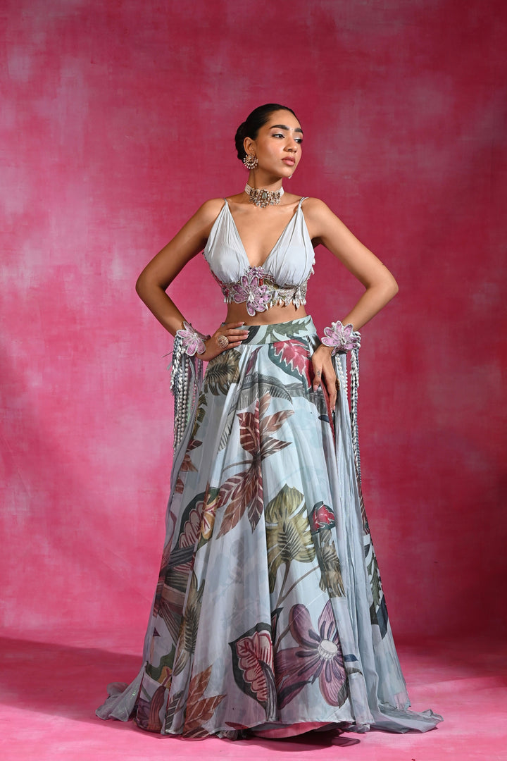Icy woo Lehenga