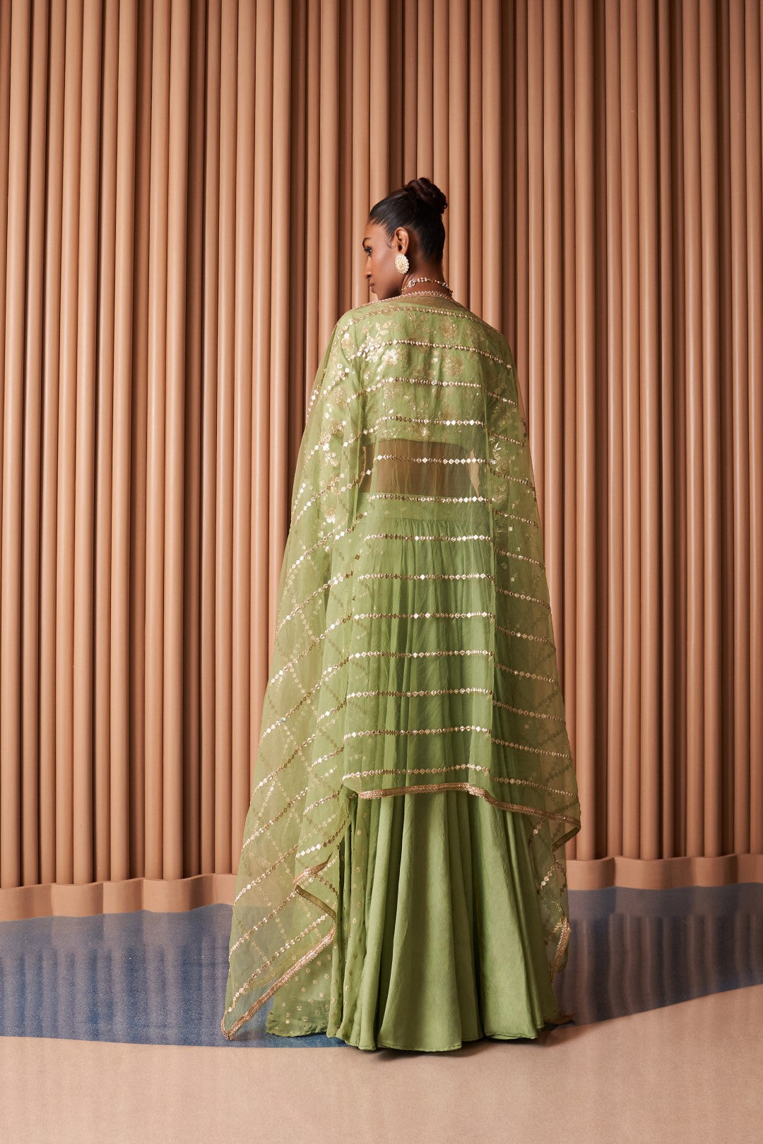 Sheer Swift Lehenga