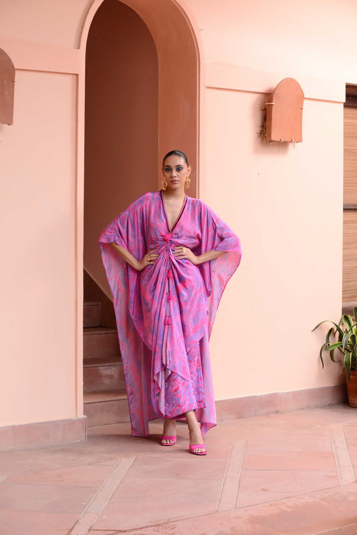 Blueberry kaftan set