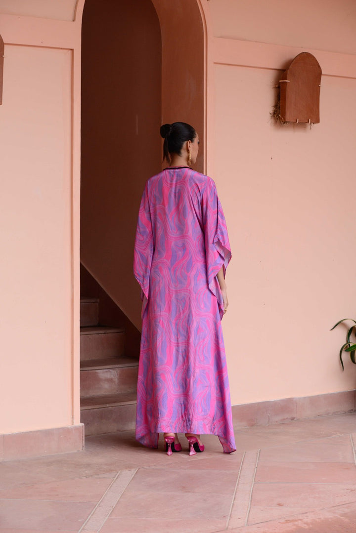 Blueberry kaftan set