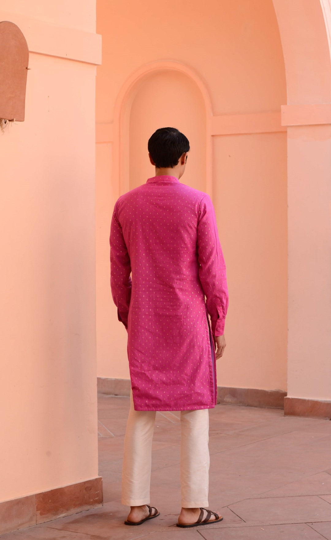 Hot Pink Draze Kurta