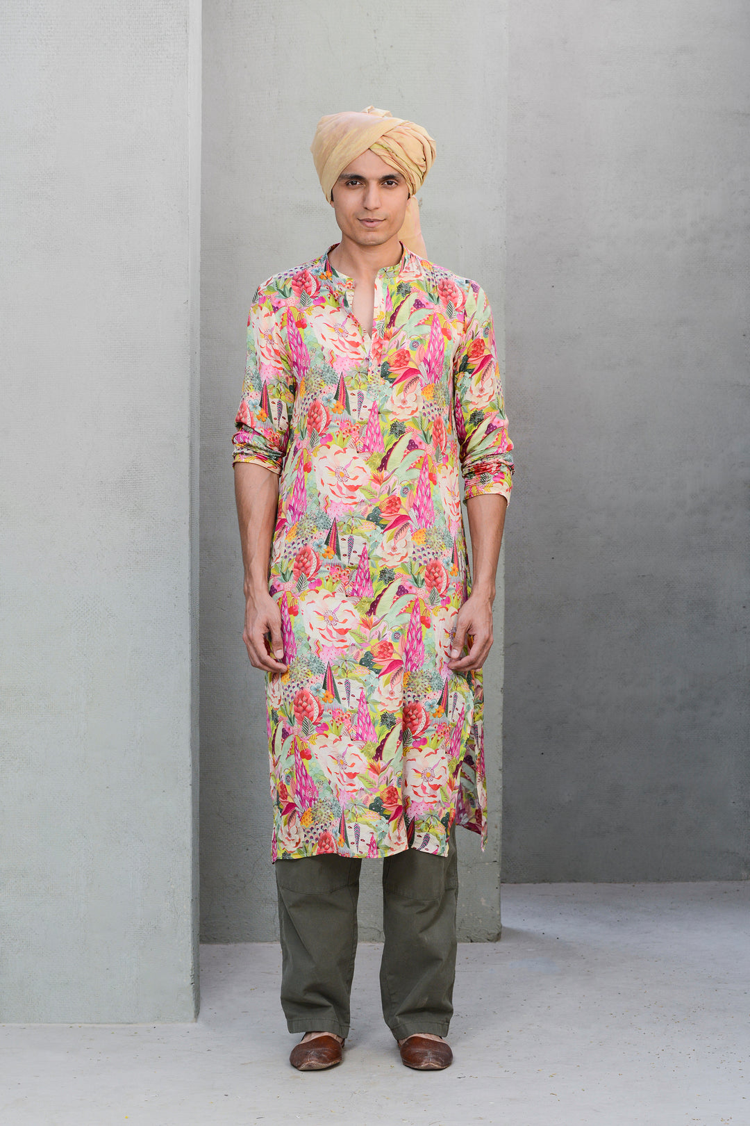 Signature Print Kurta