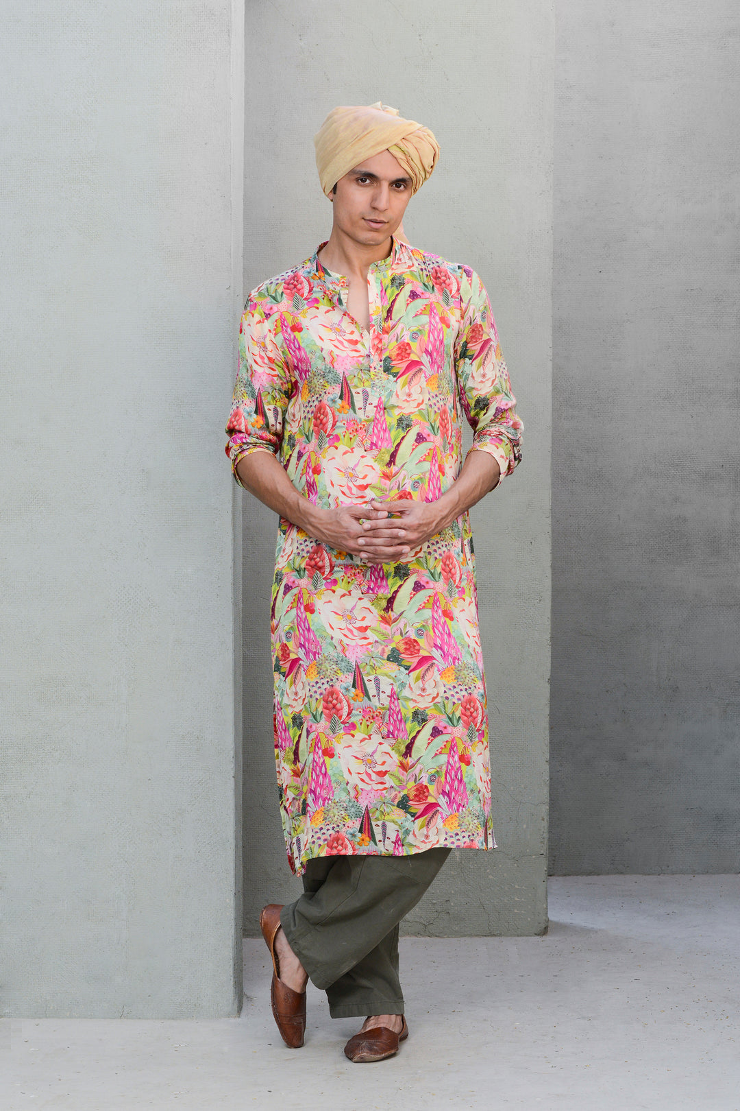 Signature Print Kurta