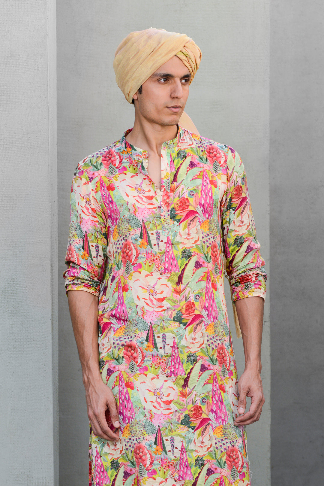 Signature Print Kurta