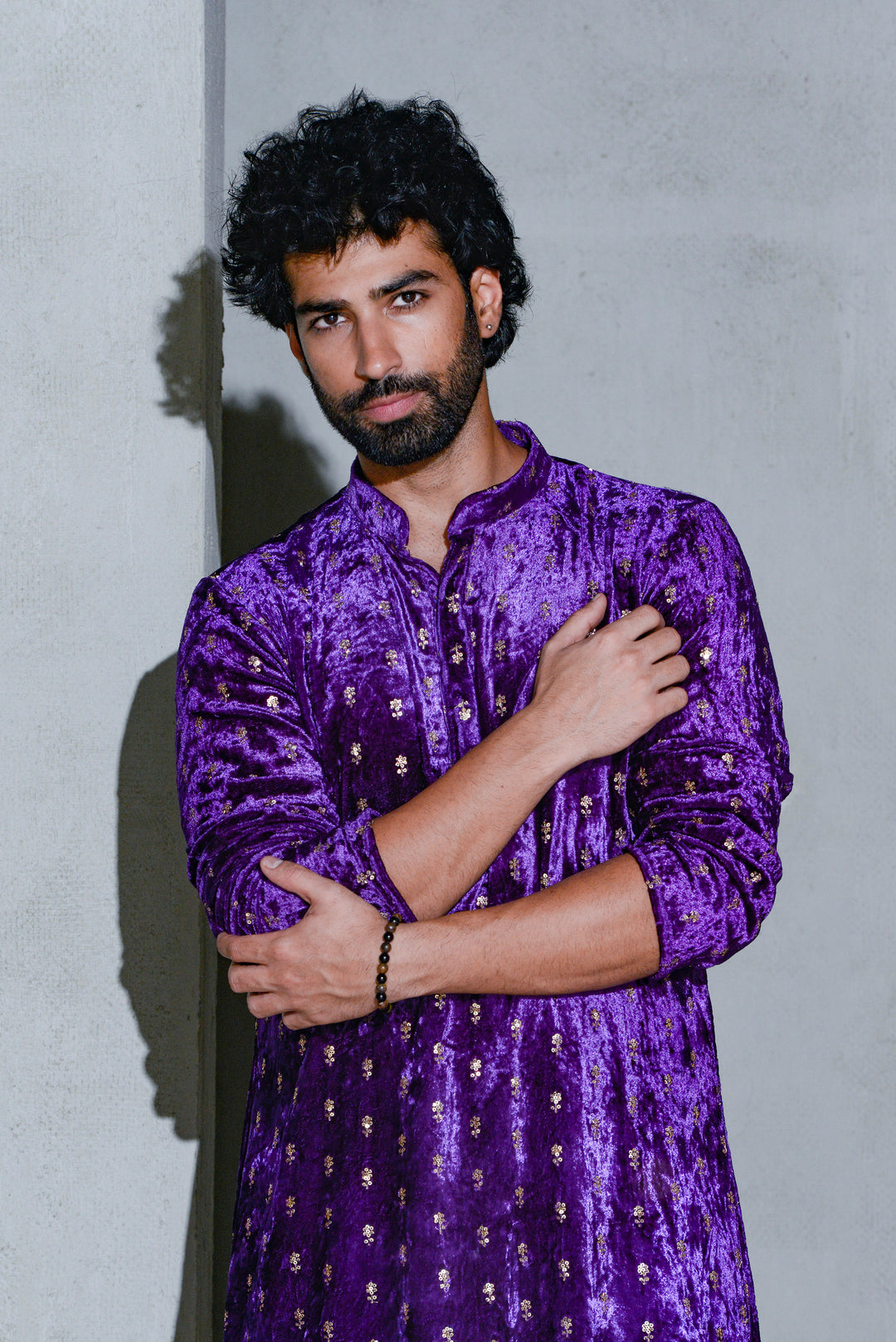 REGAL PERPLE KURTA