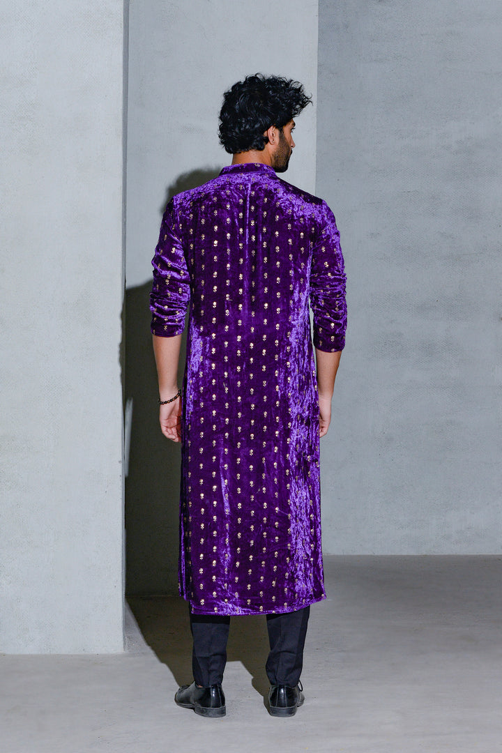 REGAL PERPLE KURTA