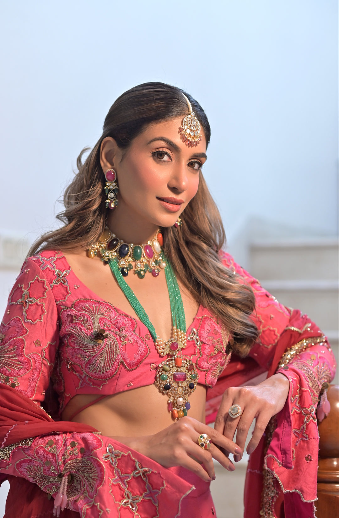 Soumya Bakshi In Royale Lehnaga