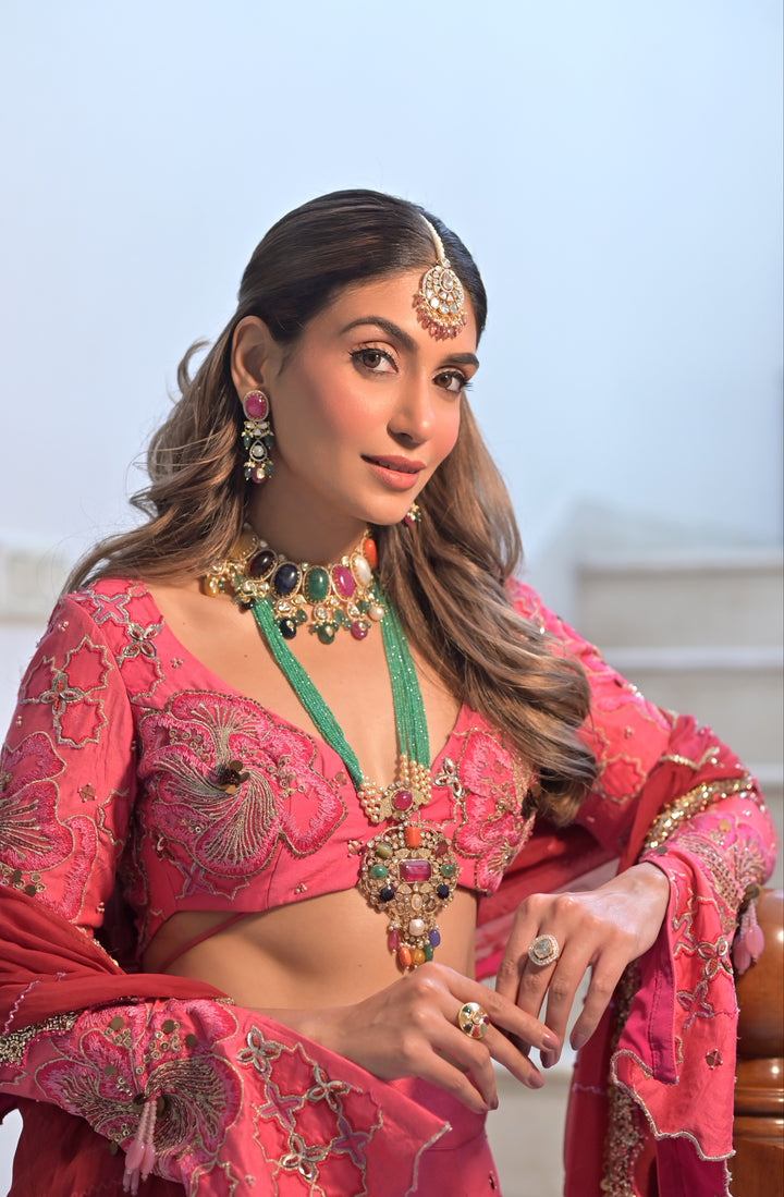 Soumya Bakshi In Royale Lehnaga