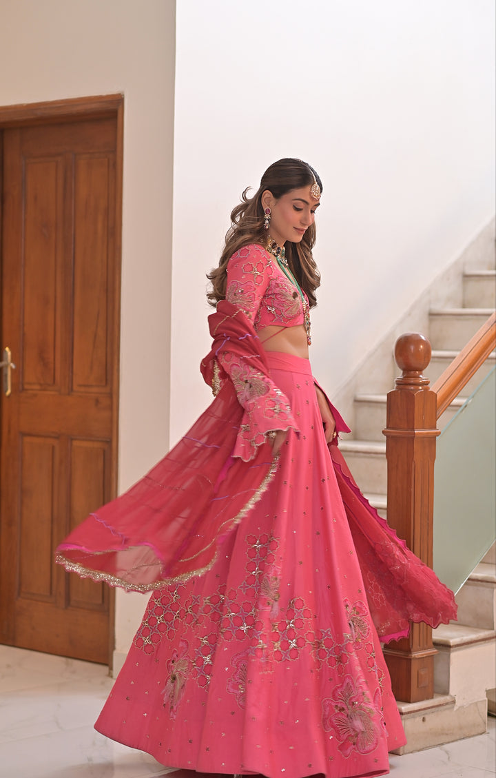 Soumya Bakshi In Royale Lehnaga