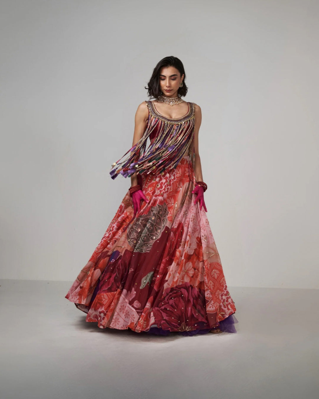 Cherry Charm Lehenga Set