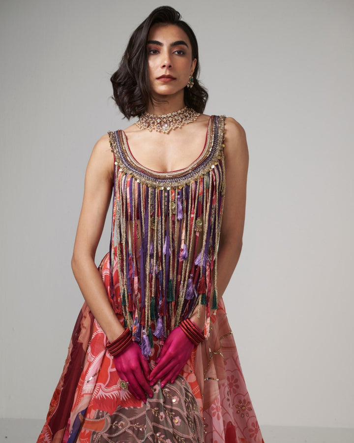 Cherry Charm Lehenga Set