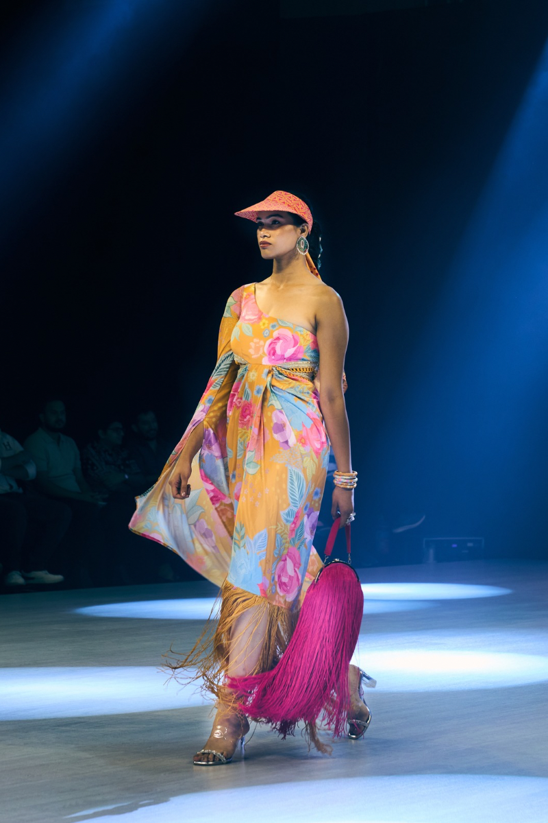 Marigold TFD Fringe Dress