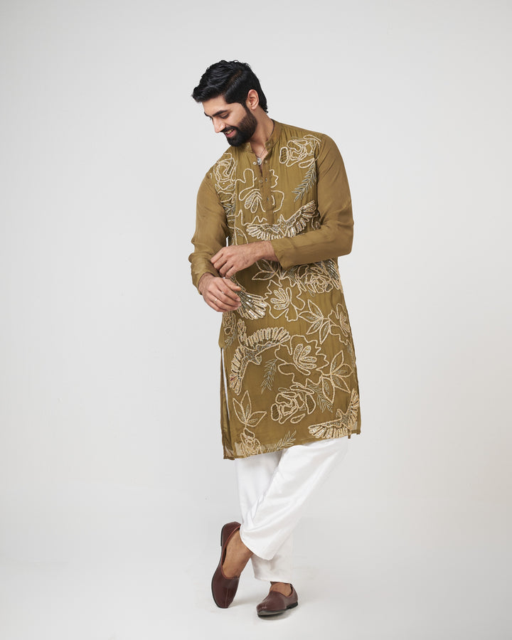 Olive Dew Kurta