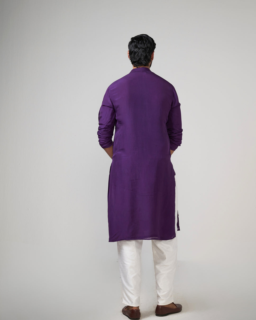 Purple Charm Kurta Set