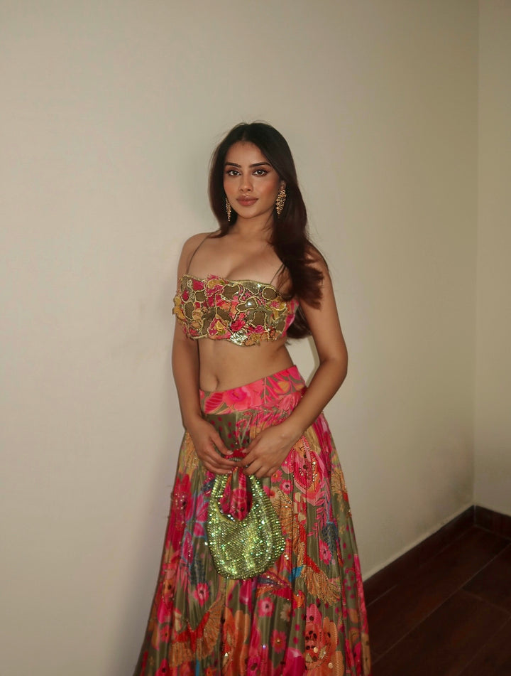 Divita in Dhom Tannaa Lehenga