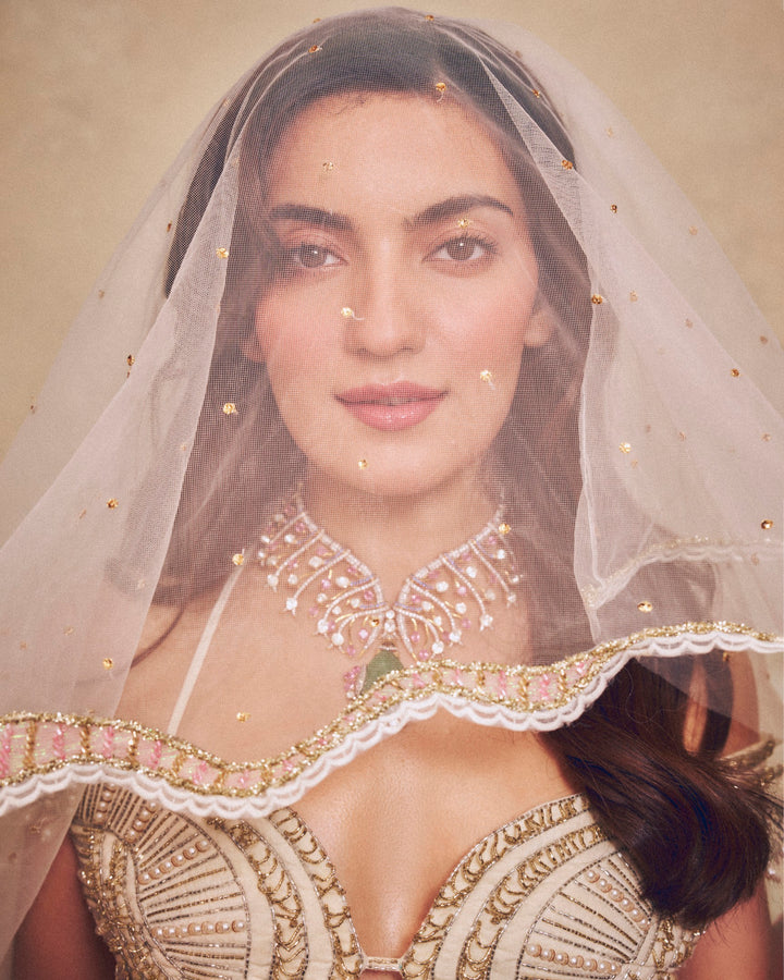Pratibha Ranta in Ebony Ivory Lehnga