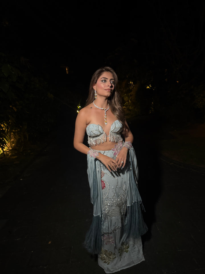 Gouri Kumar in icy mehbooba set