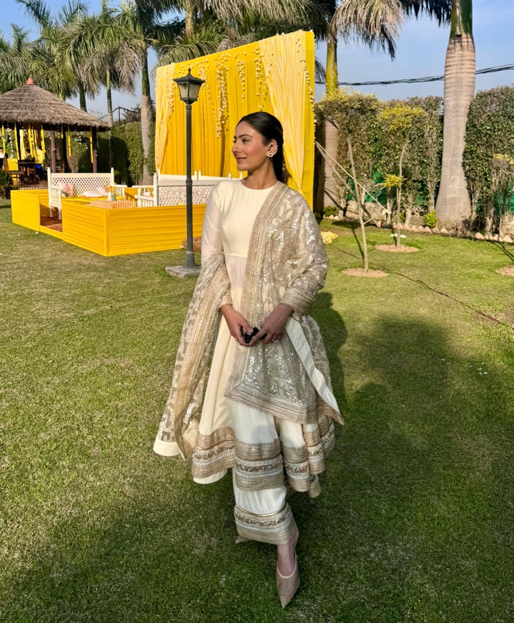 Shivangani in Ivory Ellinor