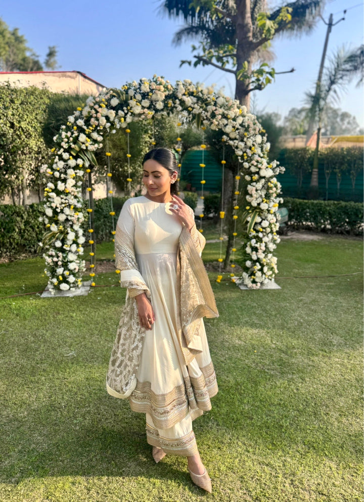 Shivangani in Ivory Ellinor