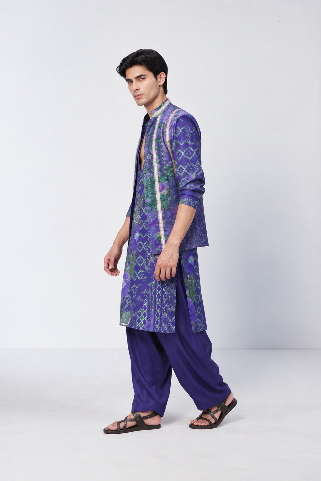 Twilight Leaf Kurta