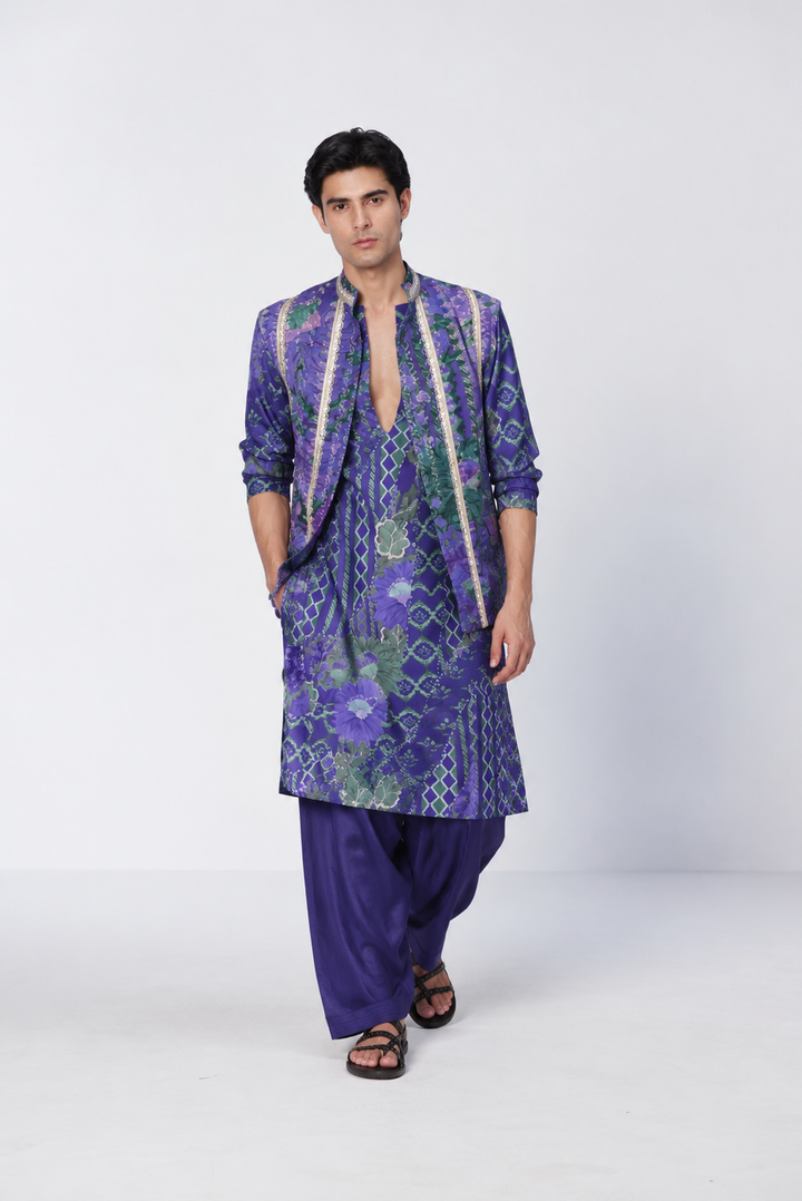 Twilight Leaf Kurta