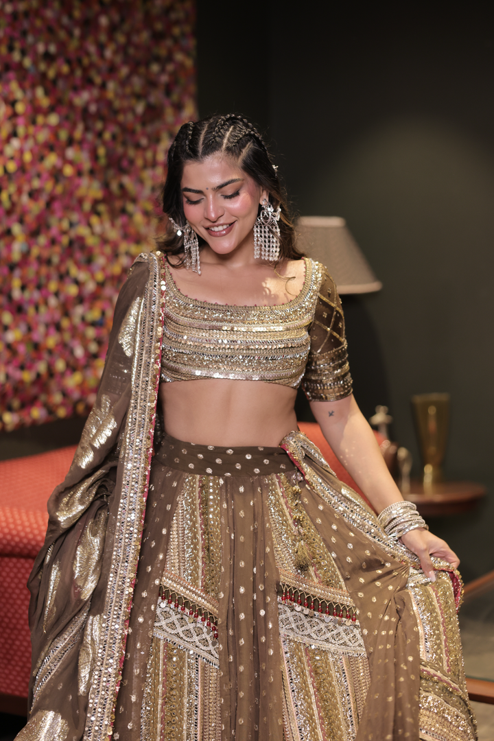 Kritika Khurana in Zalima Lehenga