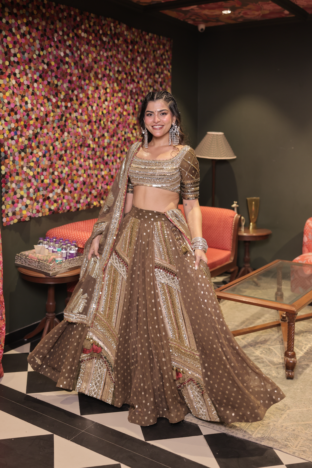 Kritika Khurana in Zalima Lehenga