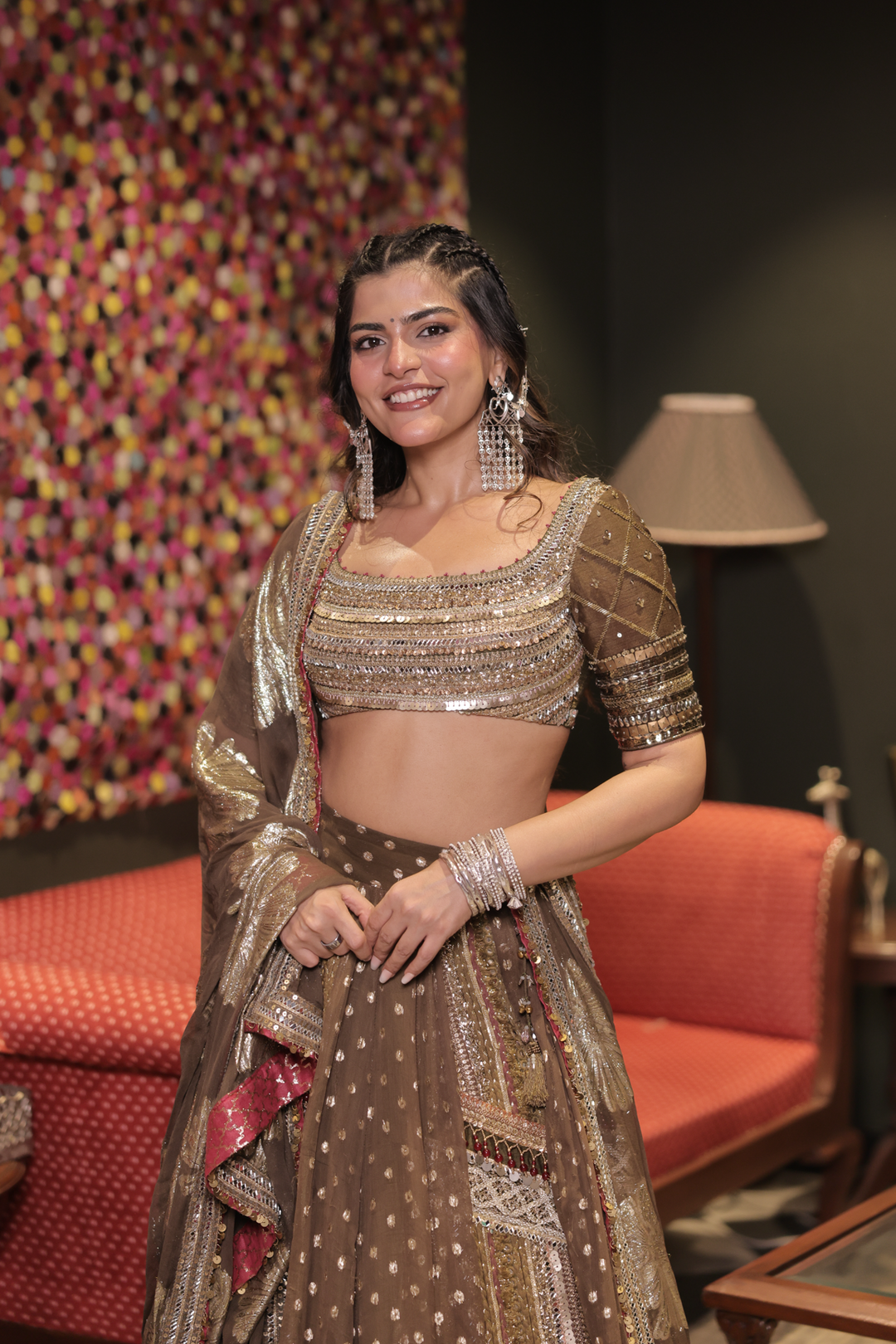 Kritika Khurana in Zalima Lehenga