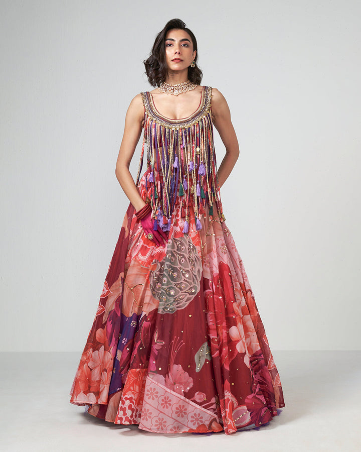 Cherry Charm Lehenga Set