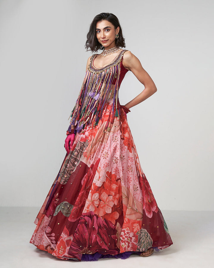 Cherry Charm Lehenga Set