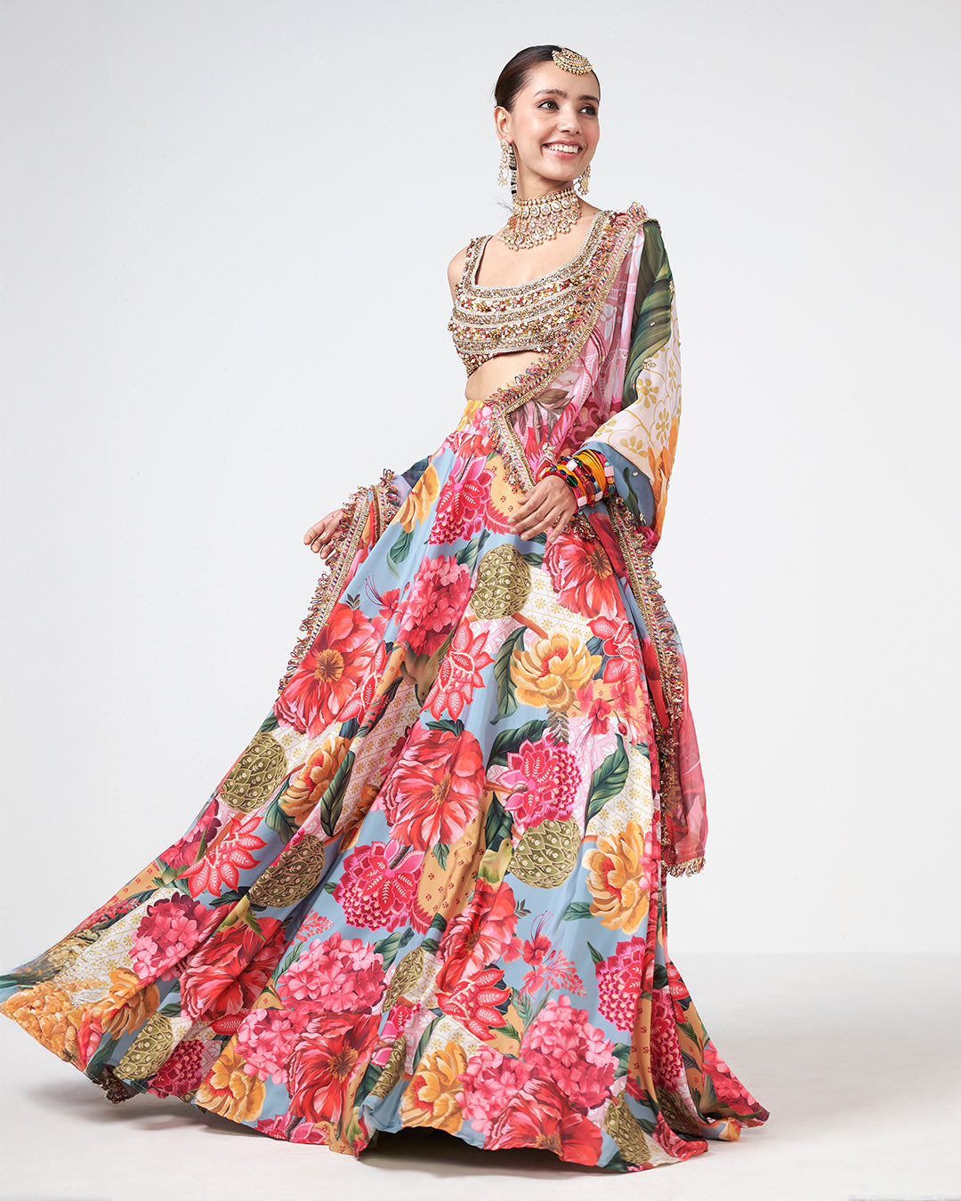 Gul-Bagh Lehenga