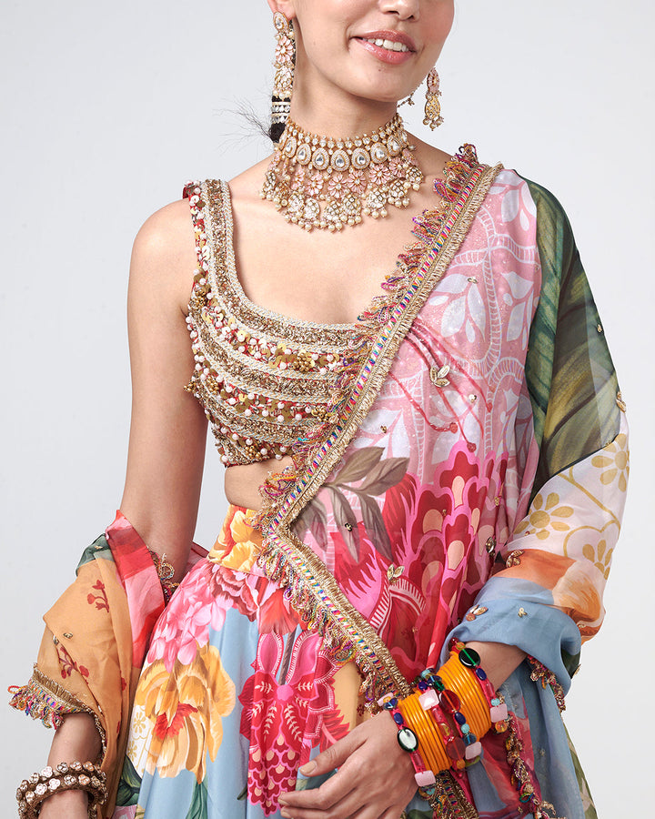 Gul-Bagh Lehenga