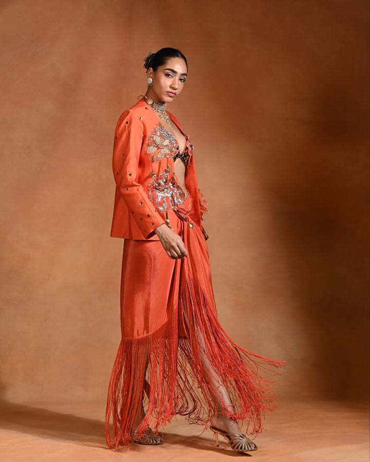 Narangi Jacket Knot Dress