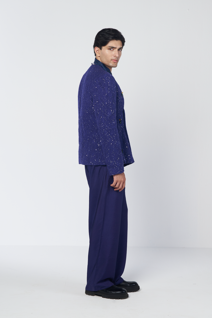 Rimjhim Double Breasted Coat Set