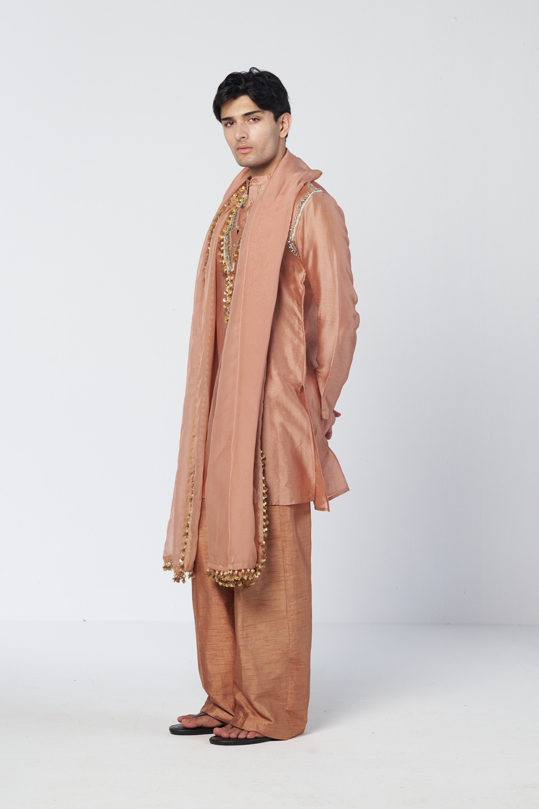 Biscoff Tessel Kurta Set