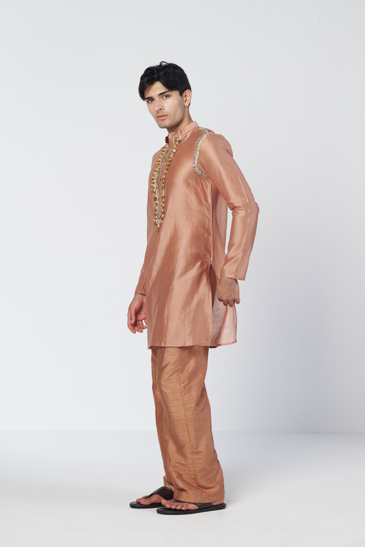 Biscoff Tessel Kurta Set