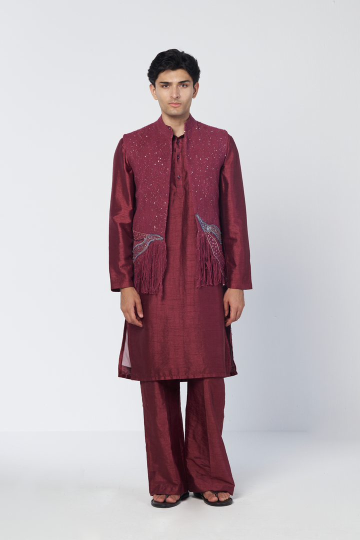 Grape Spark Men's Kurta